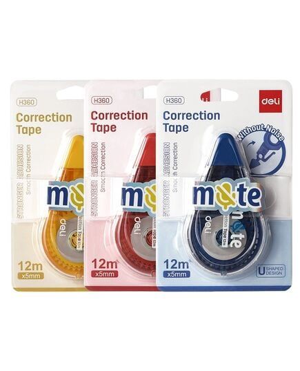 Băng Xóa Deli 12m EH360