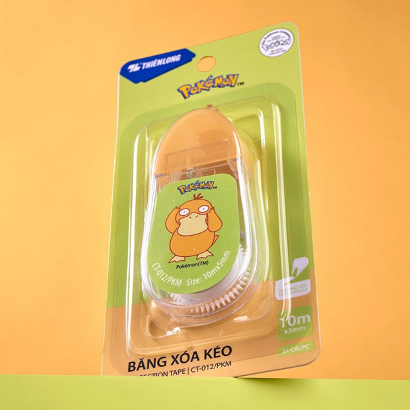 Băng Xóa Kéo 10m Ct-012/PKM Psyduck H12 (A5404)