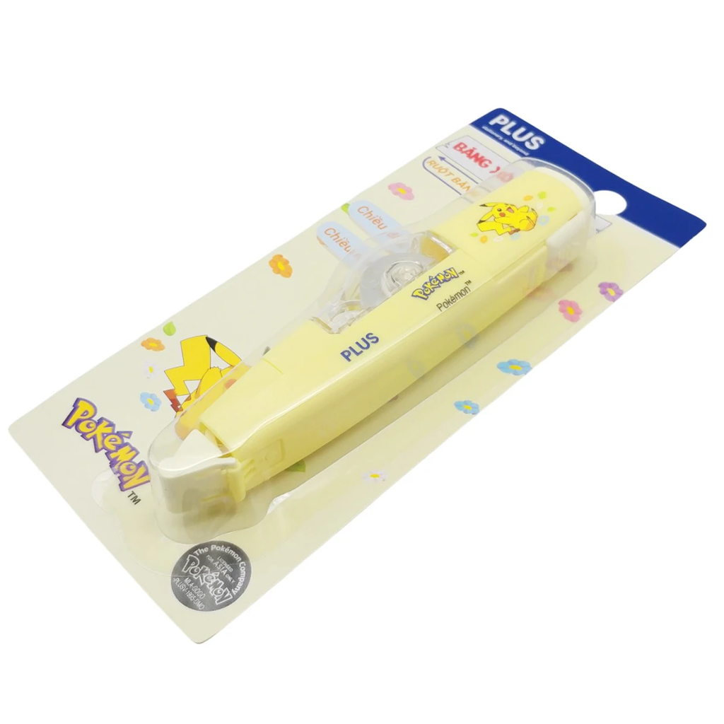 Plus - Băng Xóa Wh-Mr Pikachu 5Mm X 6M Vàng