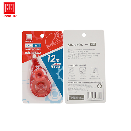 Băng Xóa XB-02 Hồng Hà - 6679