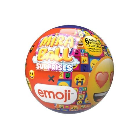 Miraball Surprises Banh Miraball Thú Bông Hình Emoji M14445 (Mẫu Ngẫu Nhiên)