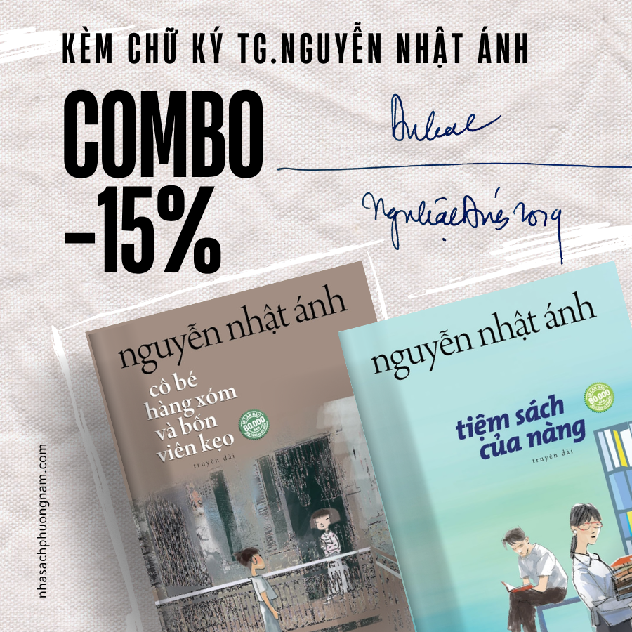 Combo Nguyễn Nhật Ánh (-15%) - Có chữ ký tác giả