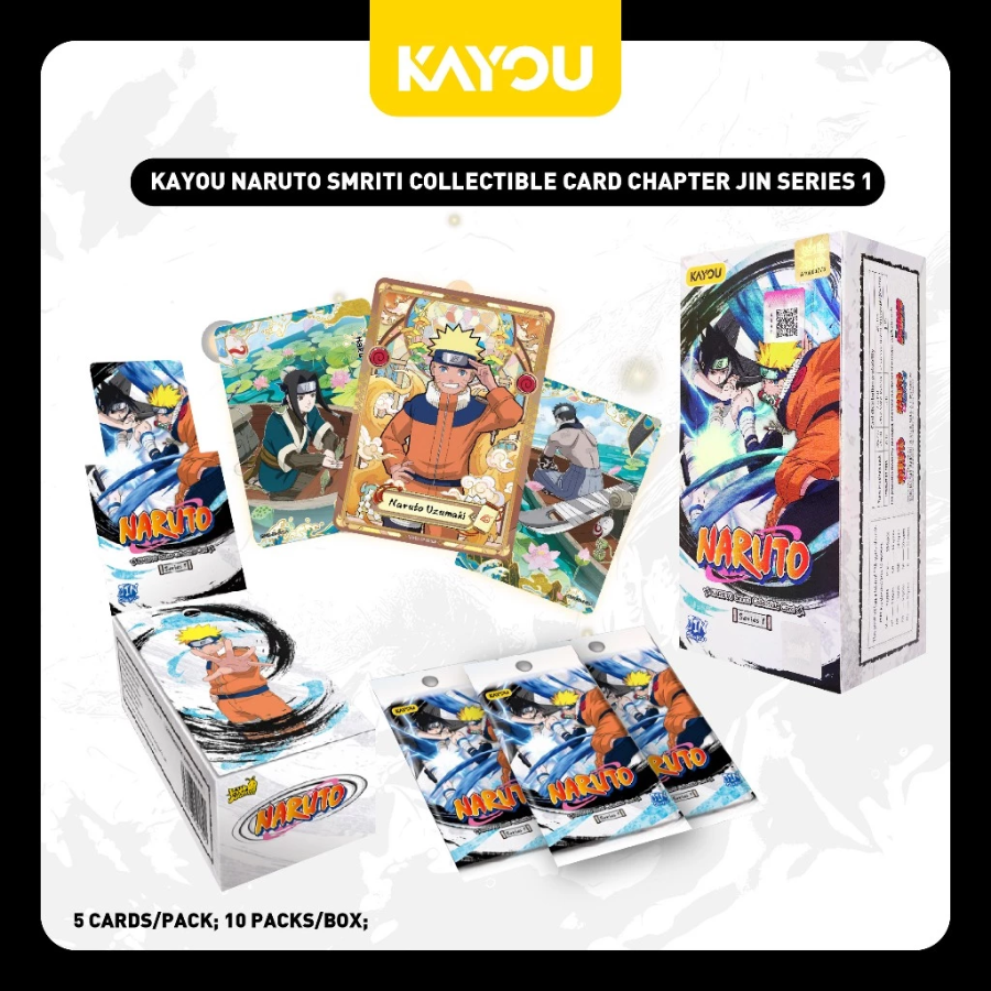 Hộp Thẻ Sưu Tầm Naruto Smritu Phần Jin (Bản Quốc Tế) - Bamu