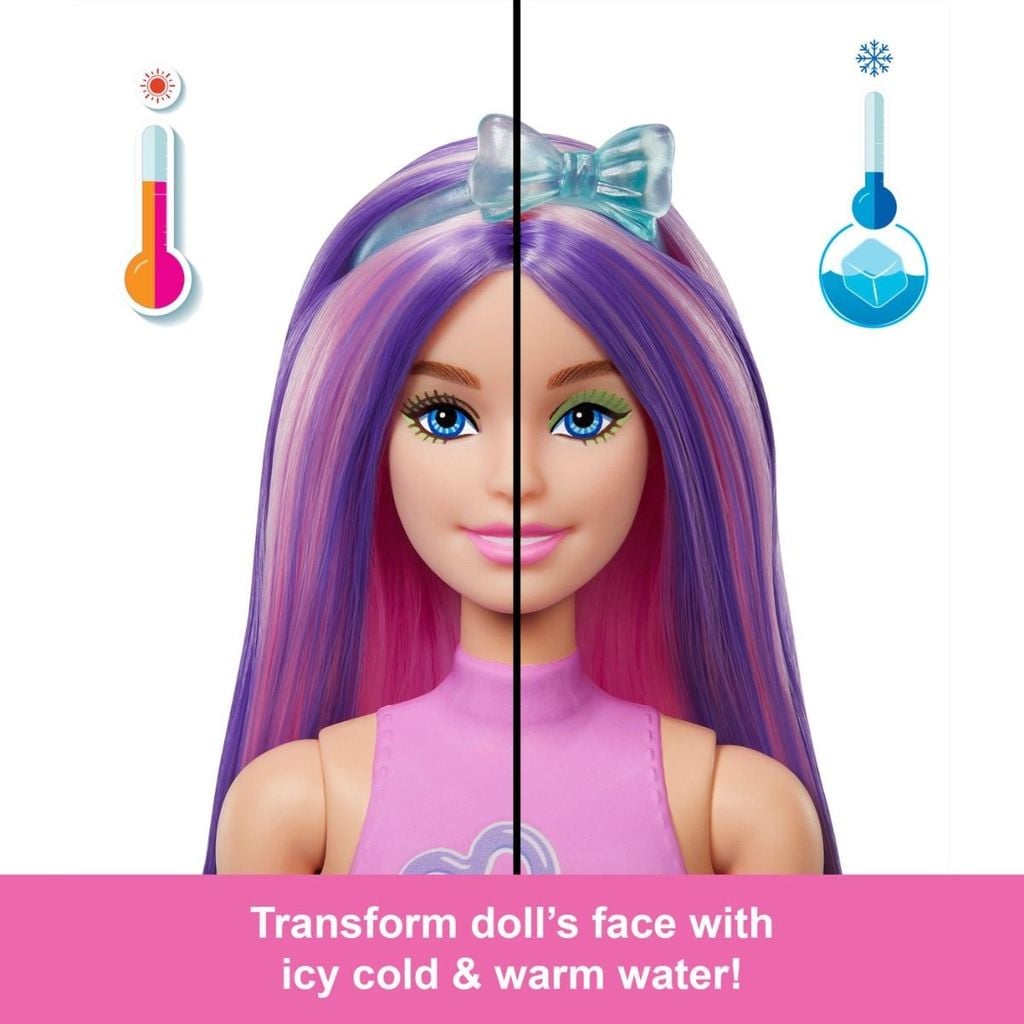 Barbie Búp Bê Barbie Đổi Màu - Phiên Bản Bong Bóng Thú Cưng JFV58 (Giao mẫu ngẫu nhiên)