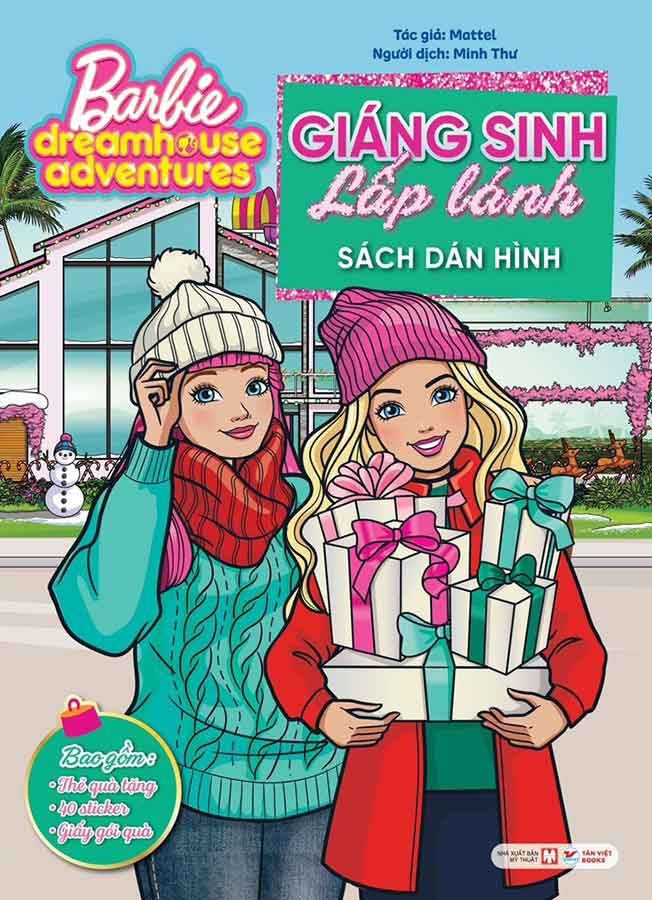 Barbie Dreamhouse Adventures - Giáng Sinh Lấp Lánh (Sách dán hình)