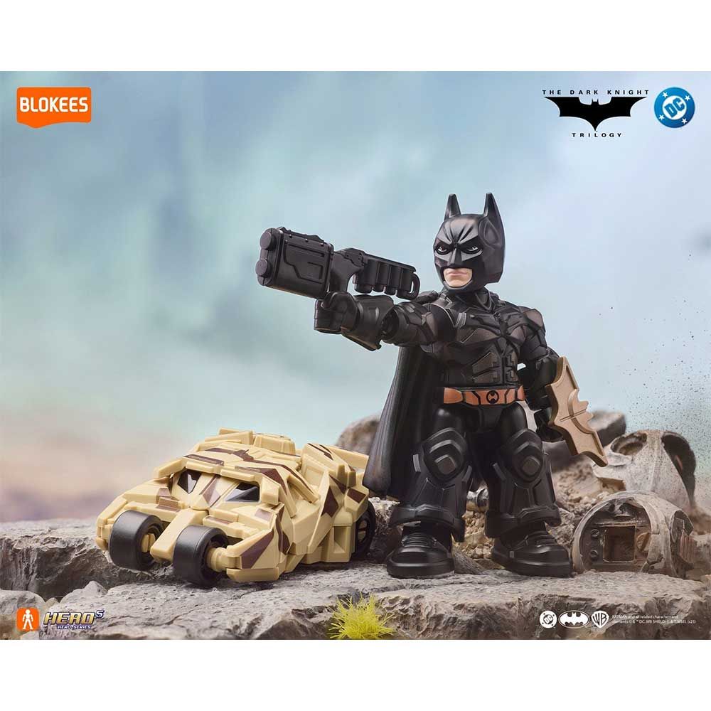 Mô Hình Trang Trí DC - DV01 - Batman Legendary Assemble - Blokees - EC02 (Giao mẫu ngẫu nhiên)