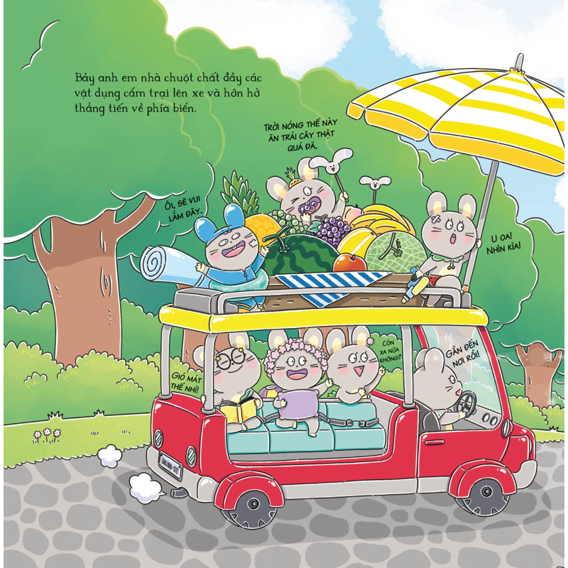 Bảy Anh Em Nhà Chuột - Đá Bào Cá Voi