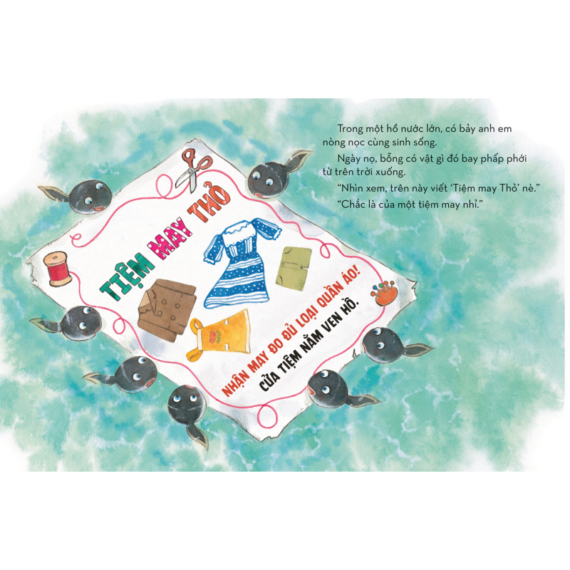 Bảy Chú Ếch Con-Mặc Quần Áo Mới