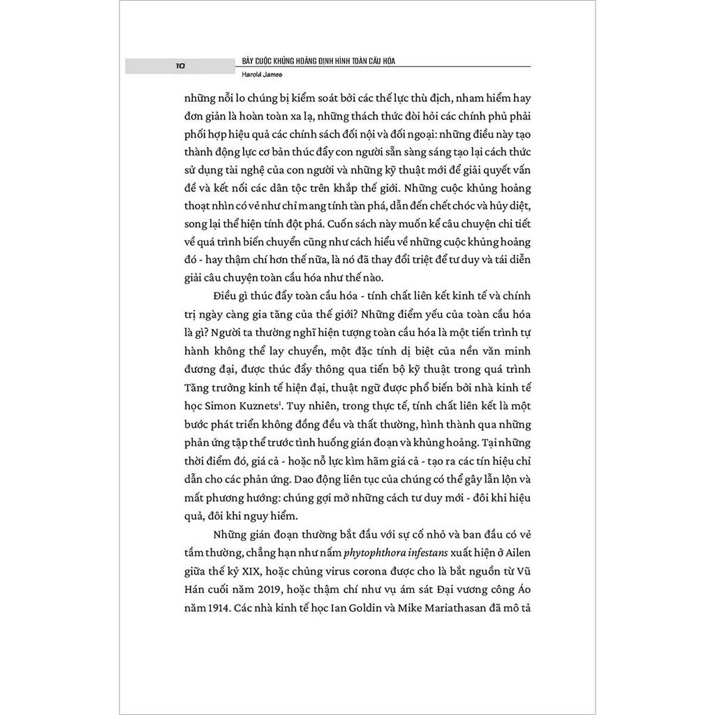 Bảy Cuộc Khủng Hoảng Định Hình Toàn Cầu Hóa