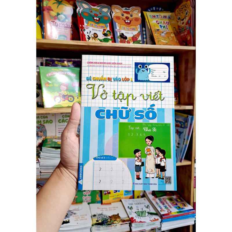 Bé Chuẩn Bị Vào Lớp 1 - Vở Tập Viết Chữ Số