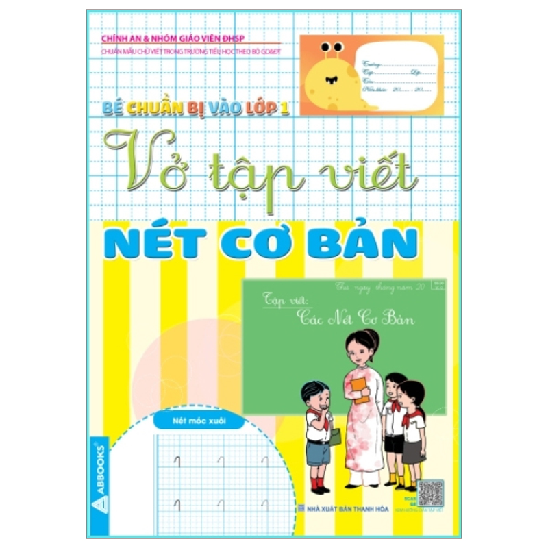 Bé Chuẩn Bị Vào Lớp 1-Vở Tập Viết Nét Cơ Bản