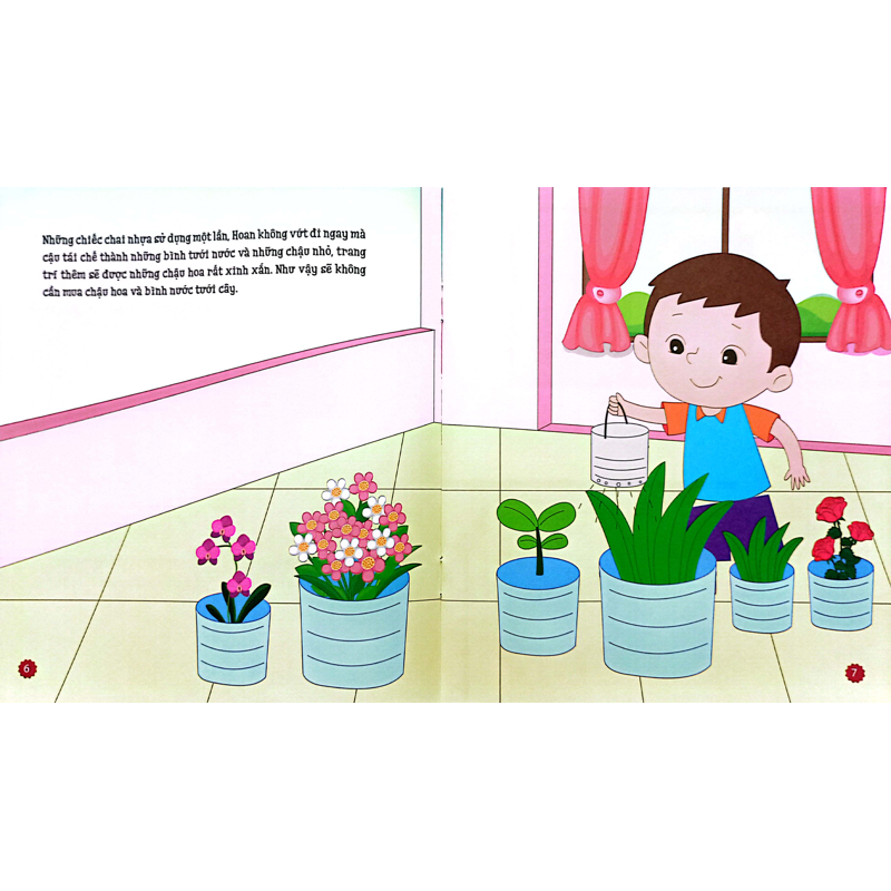 Bé Học Cách Tái Sử Dụng - Dạy Con Quản Lý Tài Chính