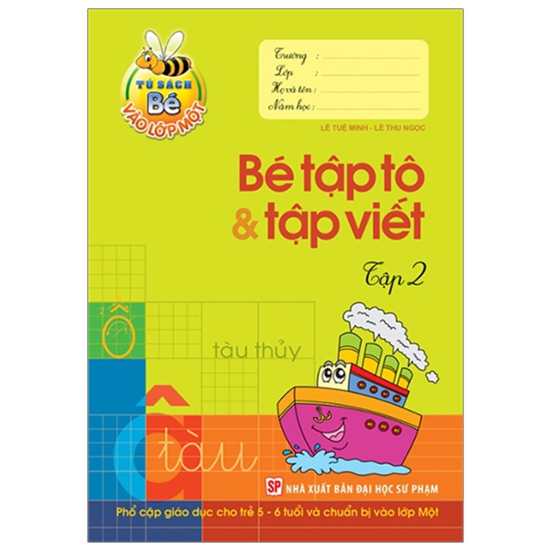 Bé Học Toán 5-6 Tuổi - Tủ Sách Bé Vào Lớp 1