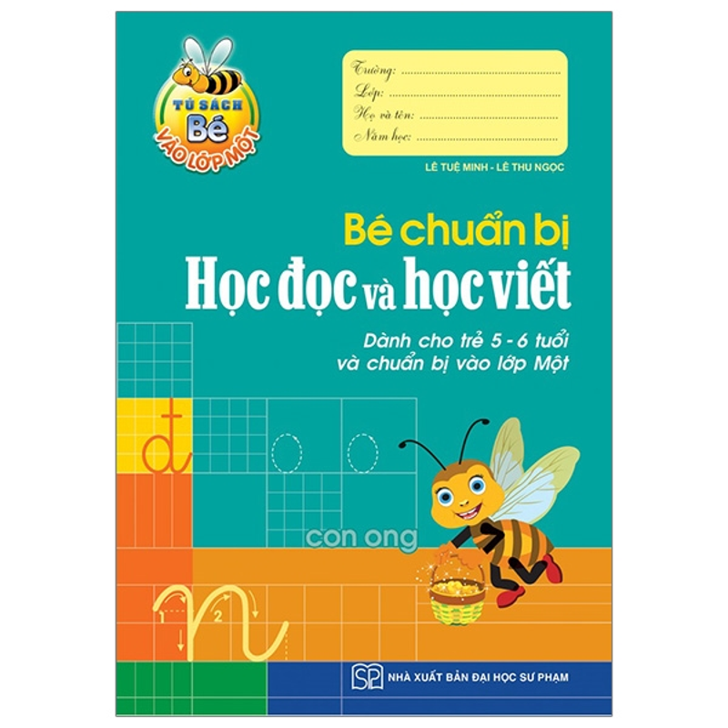 Bé Học Toán 5-6 Tuổi - Tủ Sách Bé Vào Lớp 1