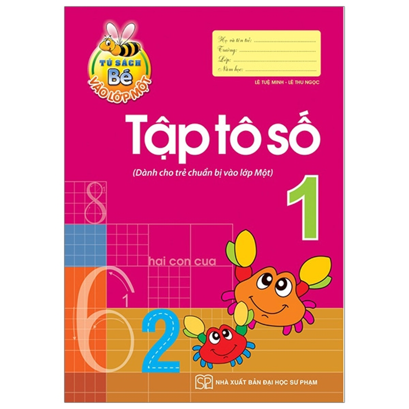 Bé Học Toán 5-6 Tuổi - Tủ Sách Bé Vào Lớp 1