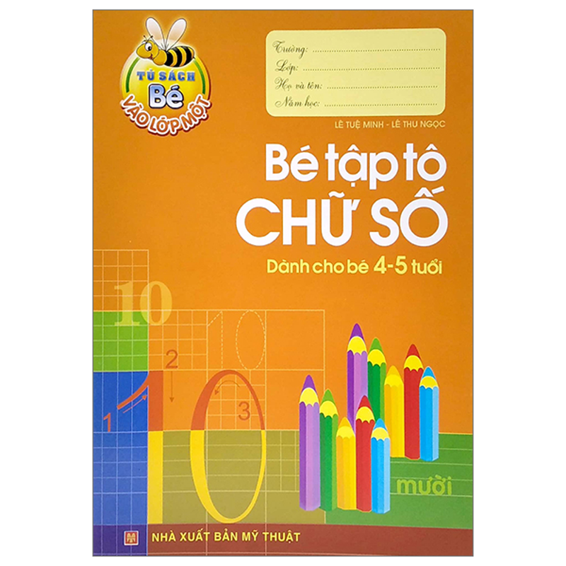 Bé Học Toán 5-6 Tuổi - Tủ Sách Bé Vào Lớp 1