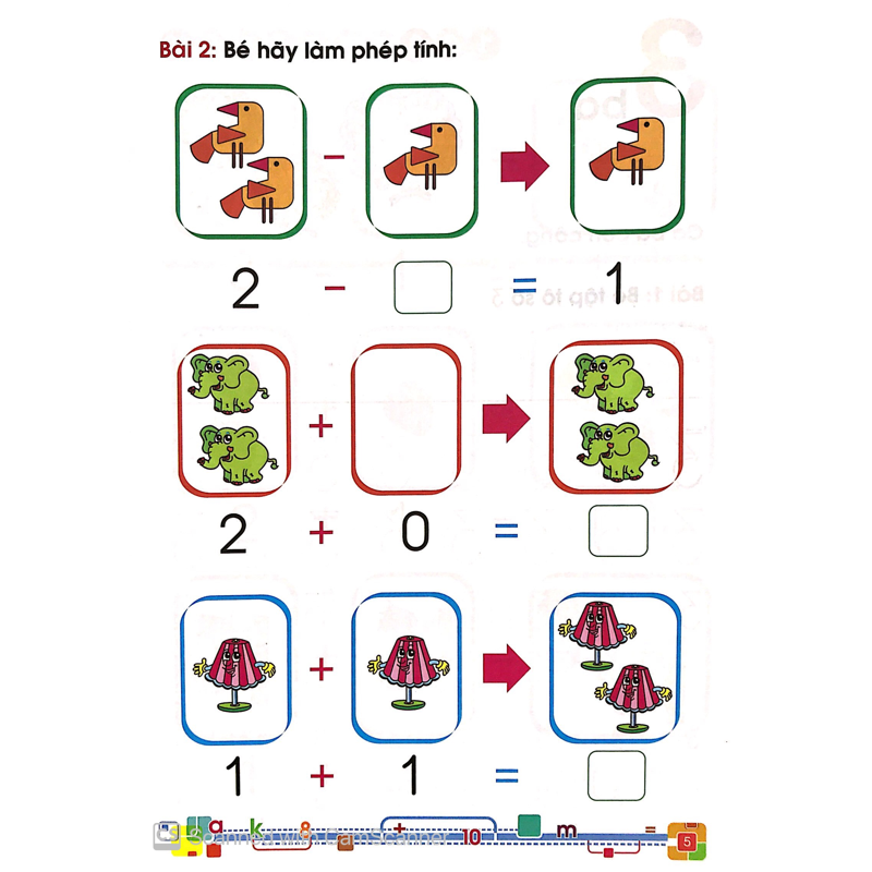 Bé Học Toán 5-6 Tuổi - Tủ Sách Bé Vào Lớp 1