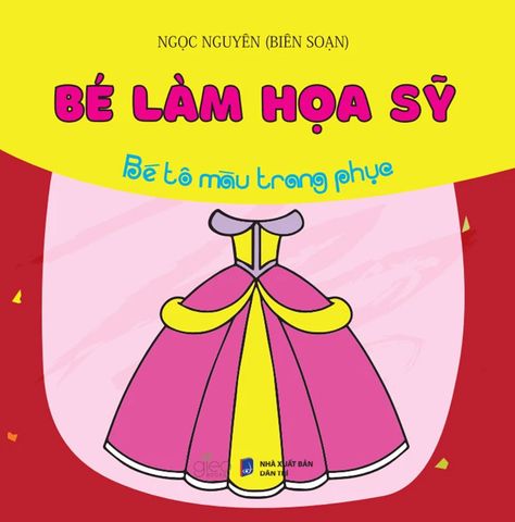 Bé Làm Họa Sỹ - Bé Tô Màu Trang Phục