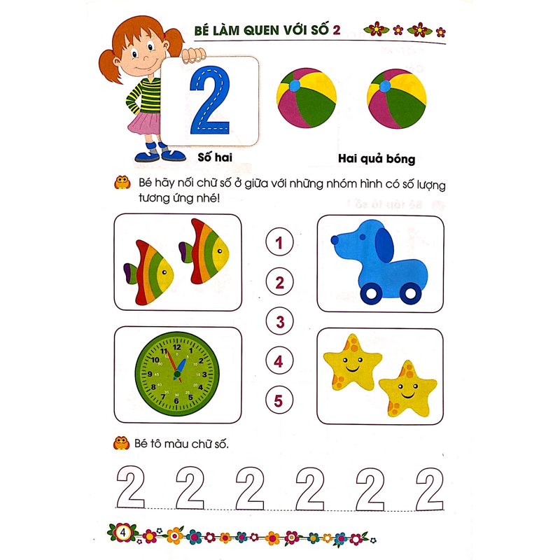Bé Làm Quen Với Chữ Số 5-6T-Giúp Bé Vững Bước Vào Lớp 1