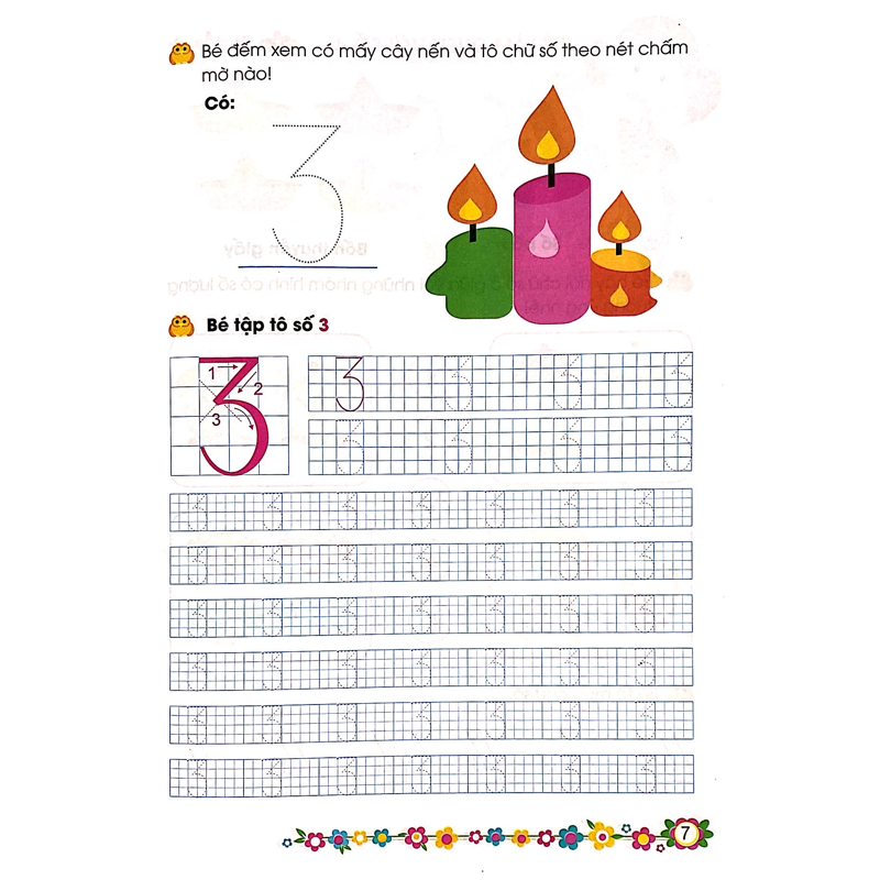 Bé Làm Quen Với Chữ Số 5-6T-Giúp Bé Vững Bước Vào Lớp 1