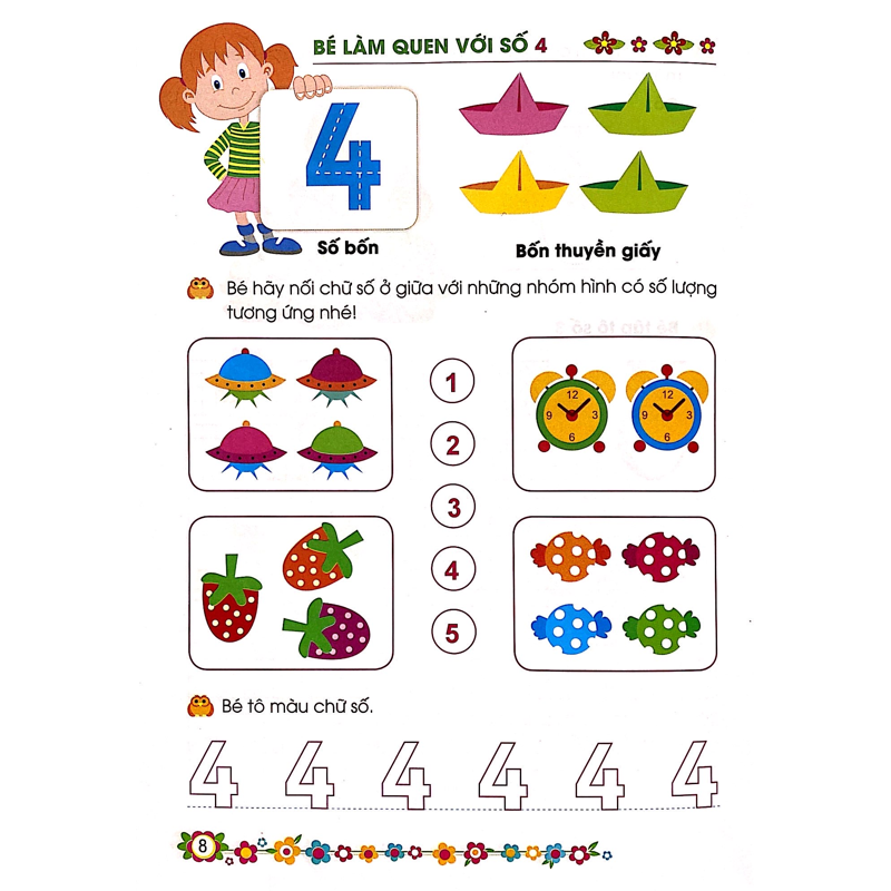 Bé Làm Quen Với Chữ Số 5-6T-Giúp Bé Vững Bước Vào Lớp 1