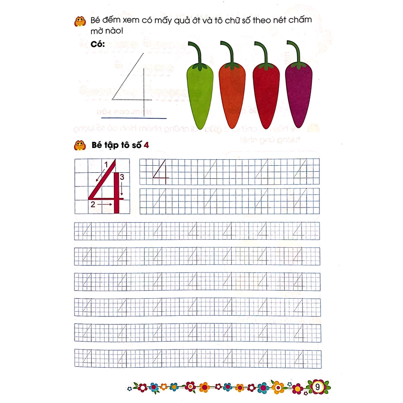 Bé Làm Quen Với Chữ Số 5-6T-Giúp Bé Vững Bước Vào Lớp 1