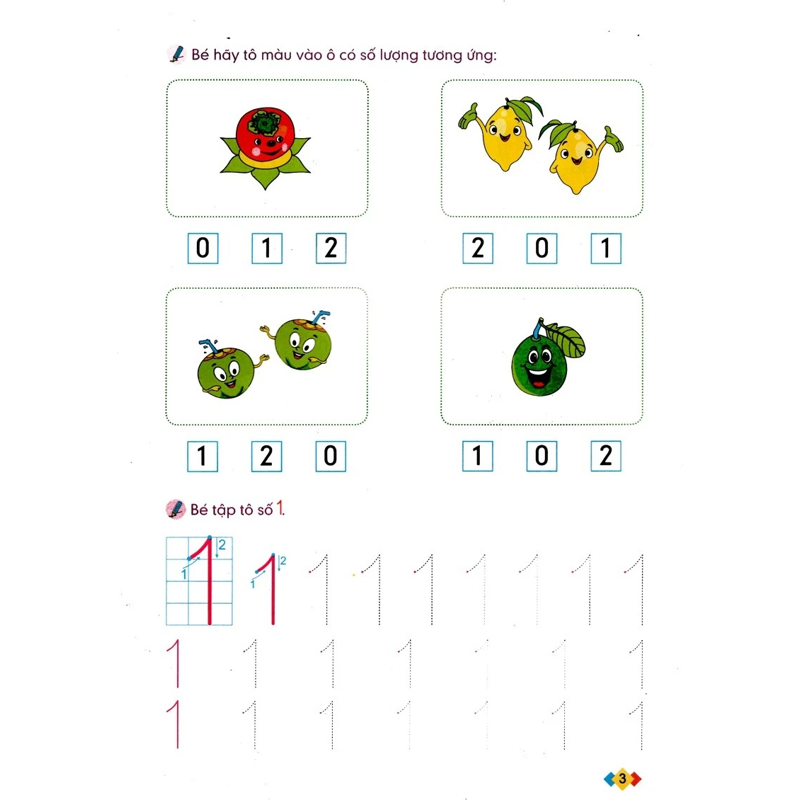 Bé Làm Quen Với Toán Dành Cho Trẻ 4-5 Tuổi