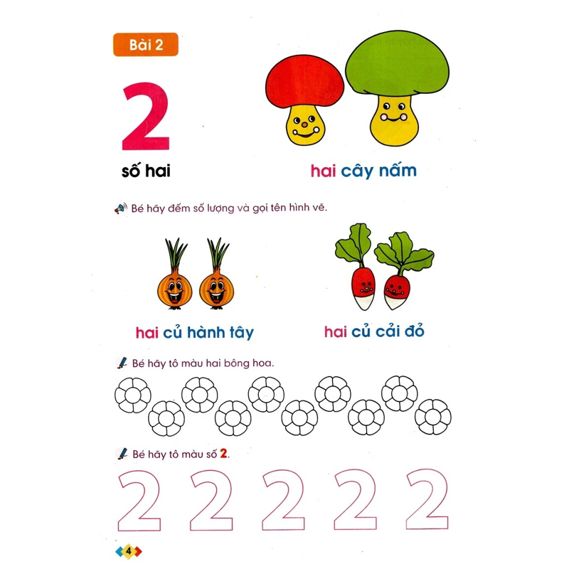 Bé Làm Quen Với Toán Dành Cho Trẻ 4-5 Tuổi