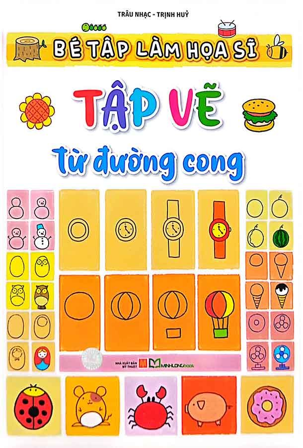 Bé Tập Làm Họa Sĩ - Tập Vẽ Từ Đường Cong
