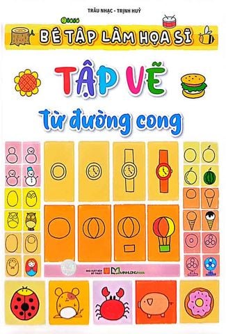 Bé Tập Làm Họa Sĩ - Tập Vẽ Từ Đường Cong