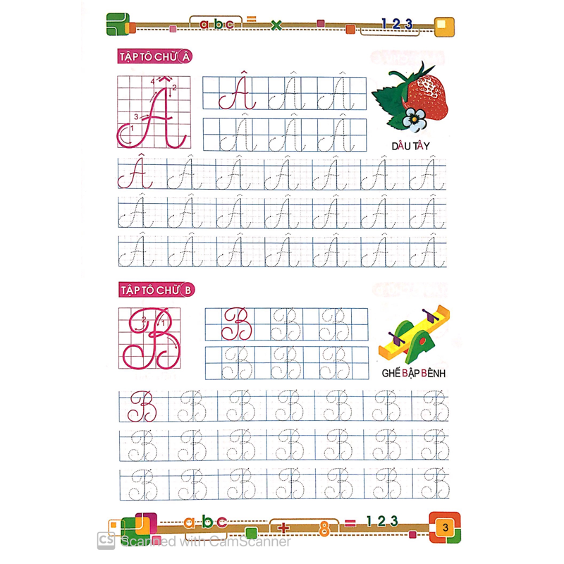 Tủ Sách Cho Bé Vào Lớp 1 - Bé Tập Tô Chữ Viết Hoa (Dành Cho Bé 4-5 Tuổi)