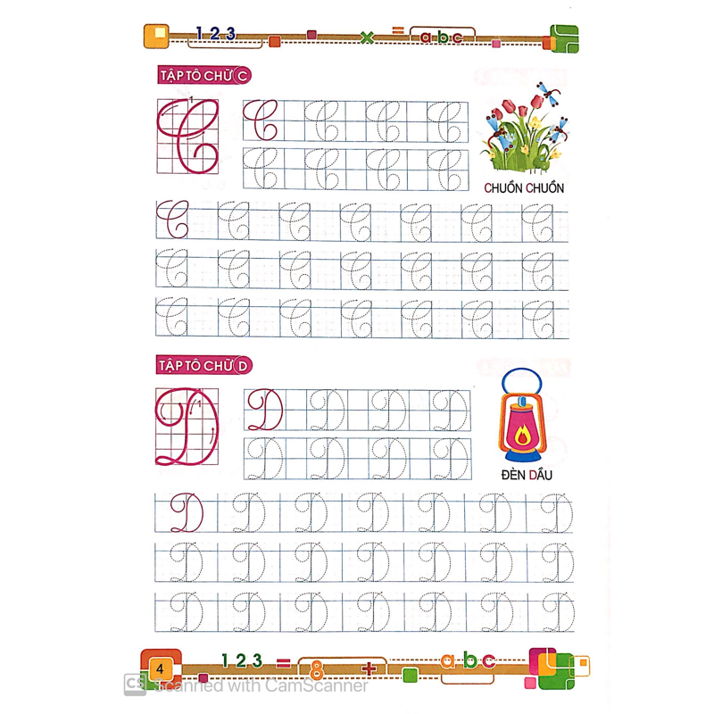 Tủ Sách Cho Bé Vào Lớp 1 - Bé Tập Tô Chữ Viết Hoa (Dành Cho Bé 4-5 Tuổi)