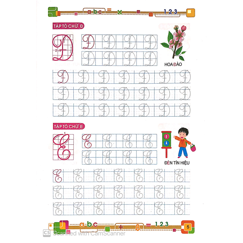 Tủ Sách Cho Bé Vào Lớp 1 - Bé Tập Tô Chữ Viết Hoa (Dành Cho Bé 4-5 Tuổi)