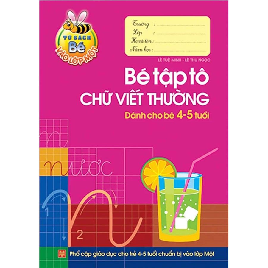 Bé Tập Tô Chữ Viết Thường