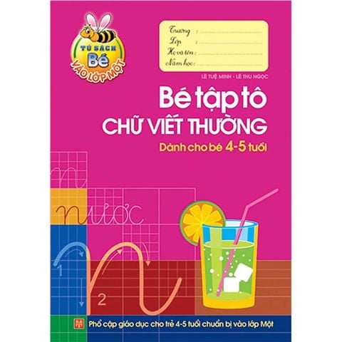 Bé Tập Tô Chữ Viết Thường