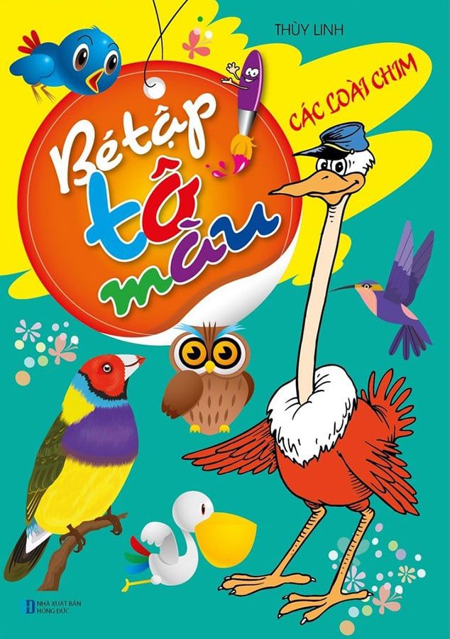 Bé Tập Tô Màu - Các Loài Chim