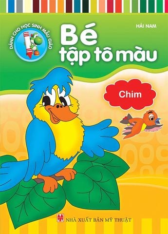 Bé Tập Tô Màu - Chim (Tái bản năm 2023)