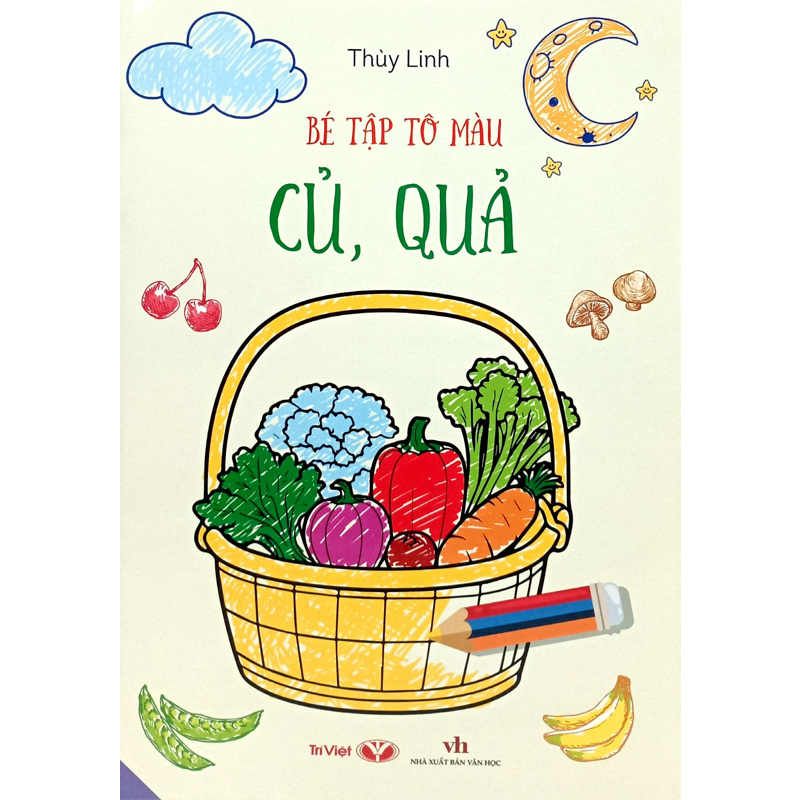 Bé Tập Tô Màu - Củ, Quả
