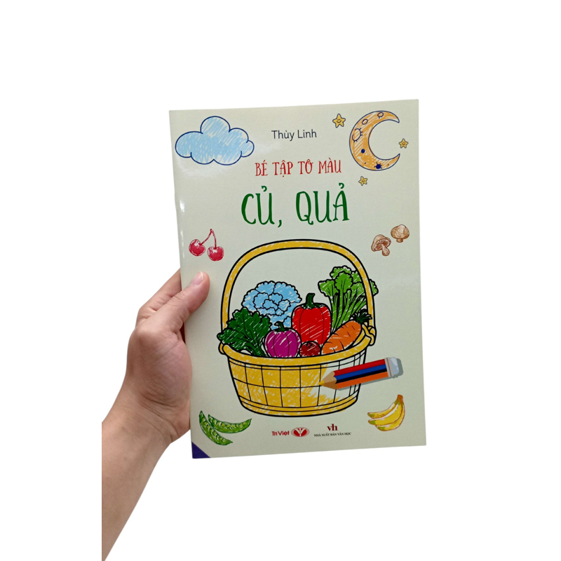 Bé Tập Tô Màu - Củ, Quả