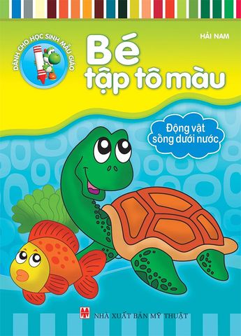 Bé Tập Tô Màu - Động Vật Sống Dưới Nước