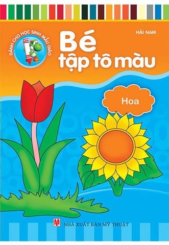 Bé Tập Tô Màu - Hoa