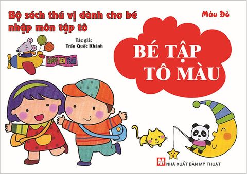 Bé Tập Tô Màu - Màu Đỏ
