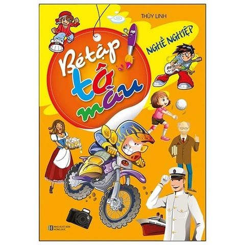 Bé Tập Tô Màu - Nghề Nghiệp