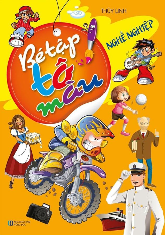 Bé Tập Tô Màu - Nghề Nghiệp