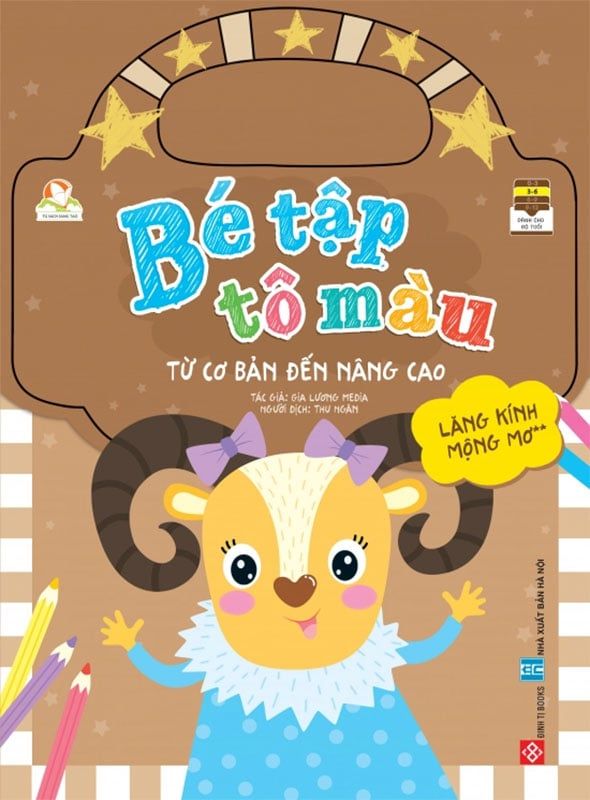 Bé Tập Tô Màu Từ Cơ Bản Đến Nâng Cao - Lăng Kính Mộng Mơ 2