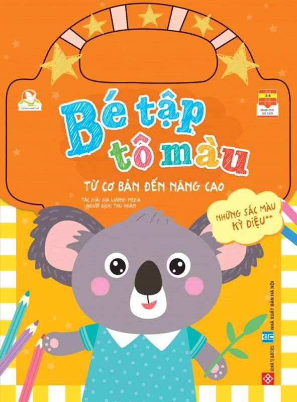 Bé Tập Tô Màu Từ Cơ Bản Đến Nâng Cao - Những Sắc Màu Kỳ Diệu 2