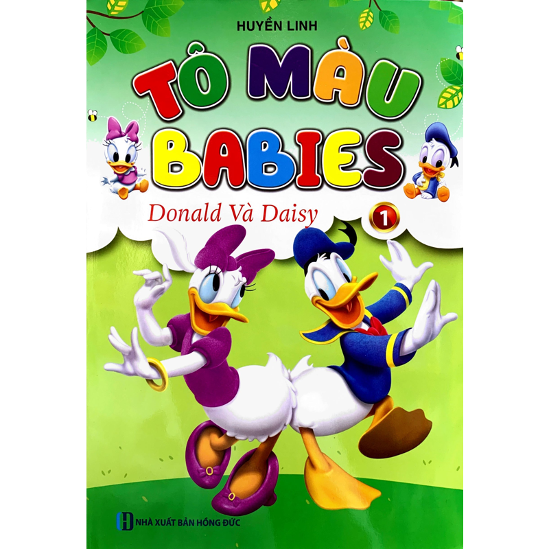 Tô Màu Babies 1 - Donald Và Daisy