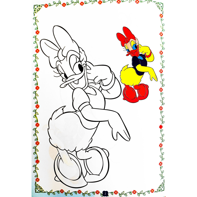 Tô Màu Babies 1 - Donald Và Daisy