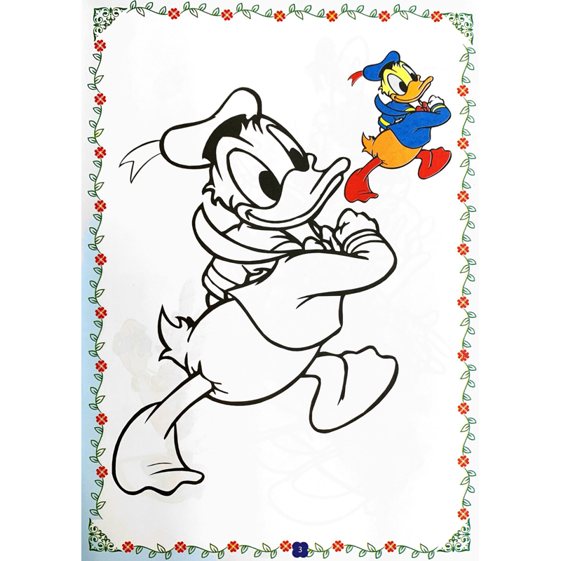 Tô Màu Babies 1 - Donald Và Daisy