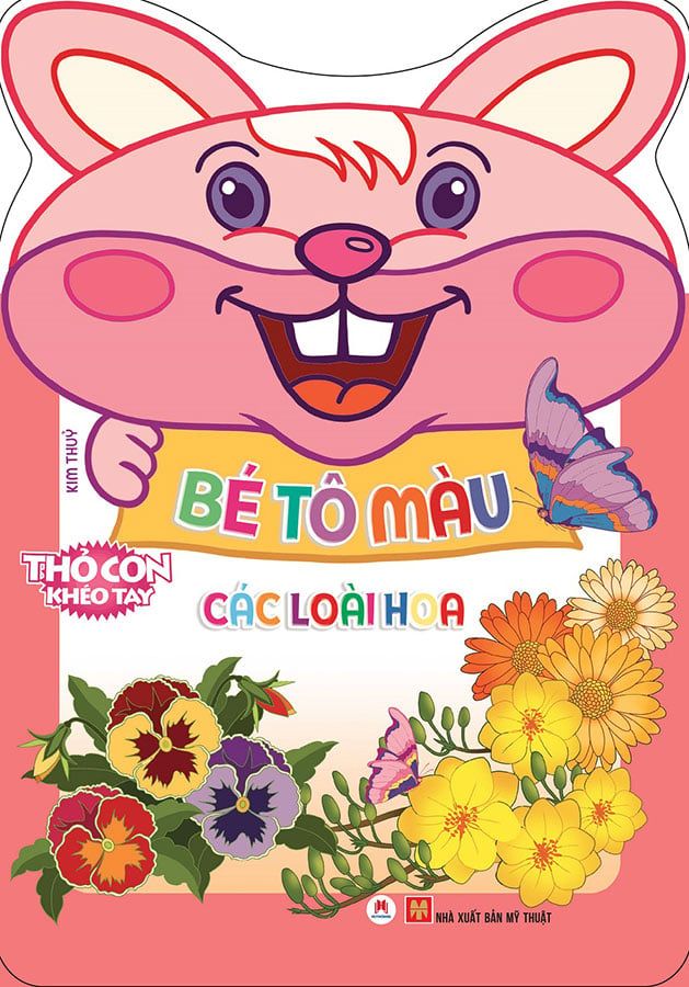 Thỏ Con Khéo Tay - Bé Tô Màu Các Loài Hoa